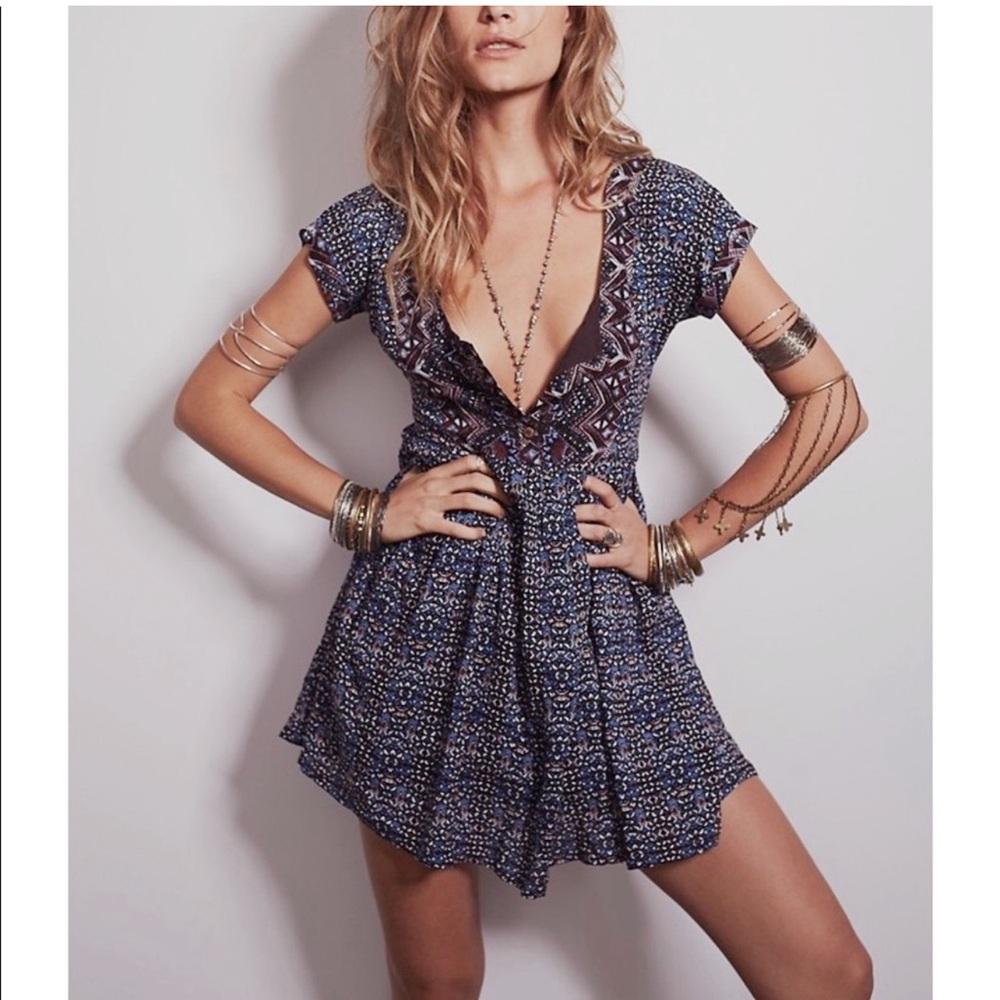 Free people sundown babydoll dress - Picture 5 of 7